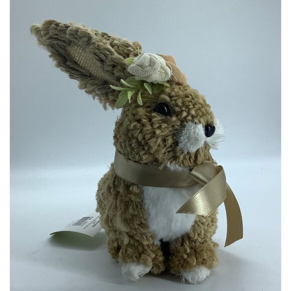 Jo-Ann Bloom Room Spring Floral Critter Bunny Rabbit Figurine Decor NWT NEW - Picture 4 of 8